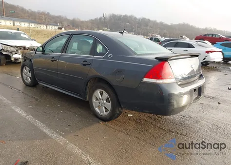 2009 Chevrolet Impala Lt from USA, damaged, VIN 2G1WT57K891184717
